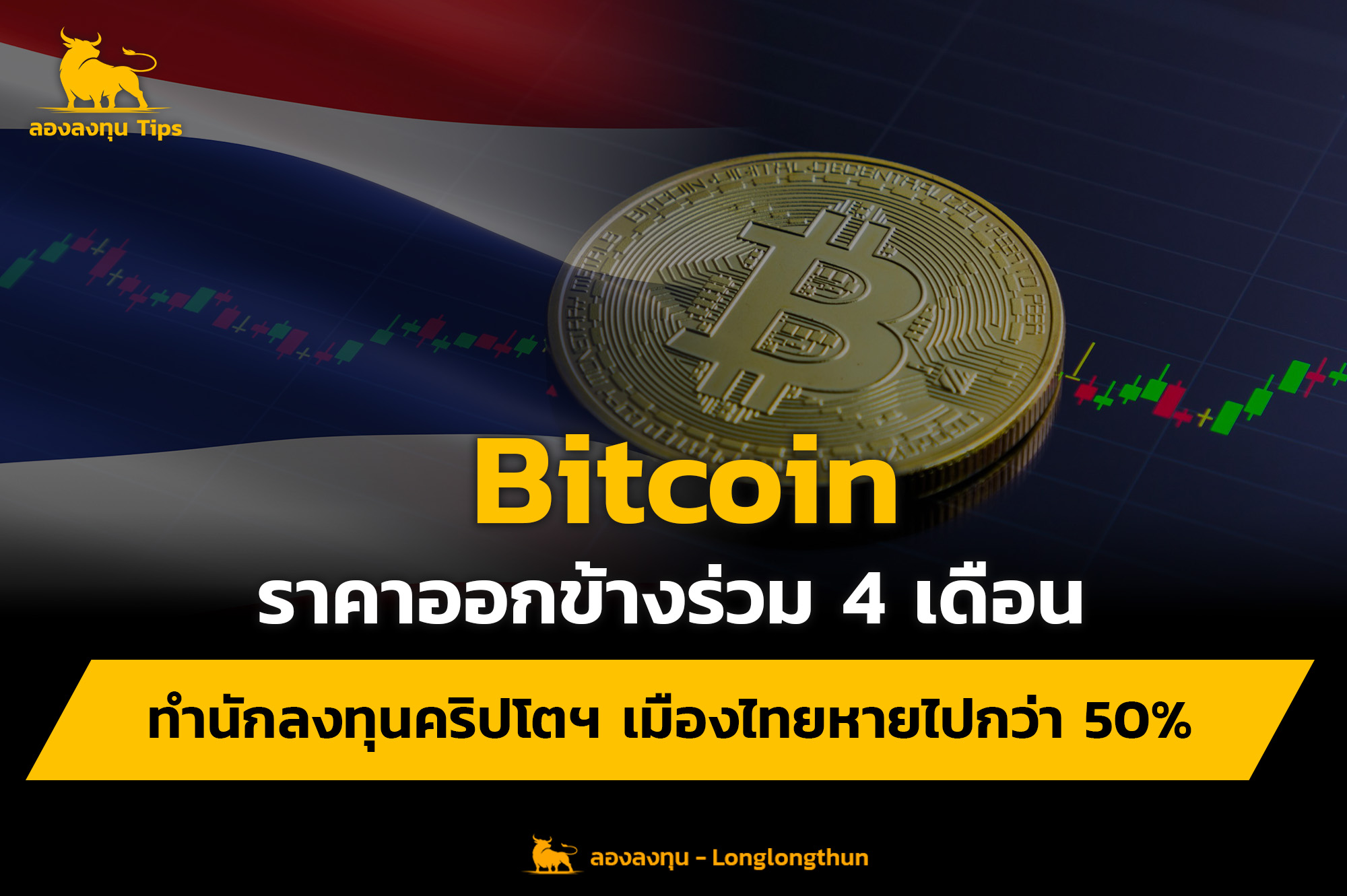 Bitcoin ราคานิ่ง ทำนักลงทุนคริปโตฯไทยหายร่วม 50%