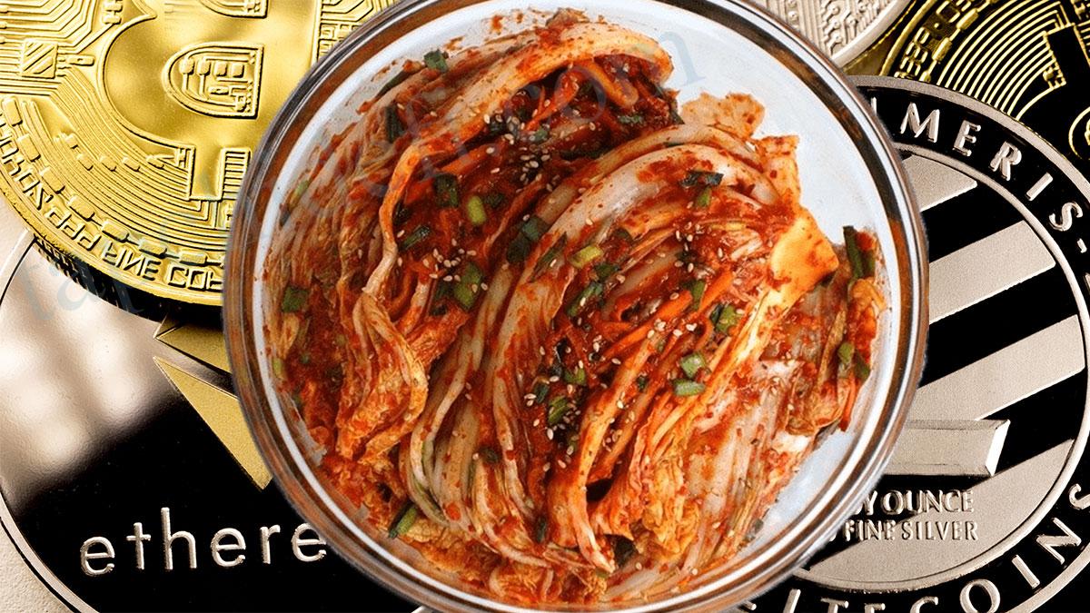 Kimchi premium ของเกาหลีใต้เปลี่ยนเป็นส่วนลดอีกครั้ง